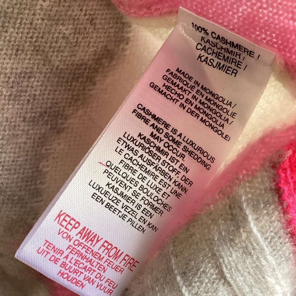 Brodie Pink Gray Camo 100% Fine
Cashmere Hoodie S (355) Old Sz M
Money Luxury - Picture 6 of 7